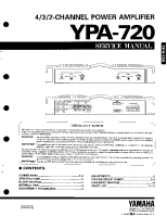 Yamaha YPA-720 - Service Manual 